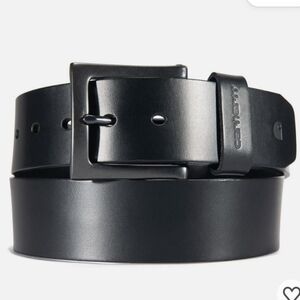 Carhartt Burnished Leather Box Buckle Belt 36 | Veg-Tanned Saddle Leather